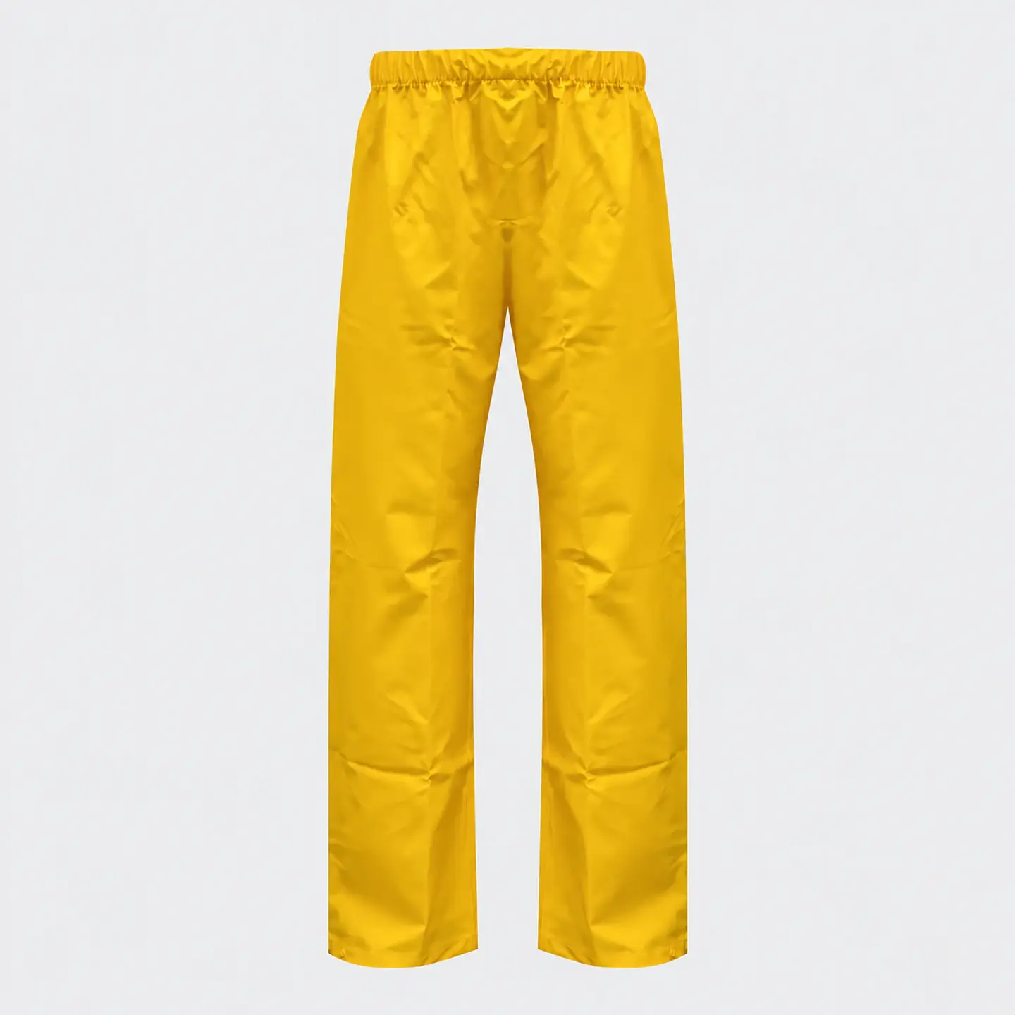Traje Impermeable Amarillo Antiácido PU con Capucha Desmontable 4