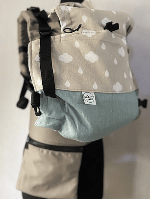 Mochila FUJI Nubes de menta