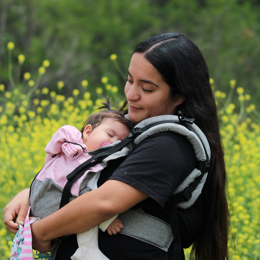 Mochila SLIM Lunares rosa 1