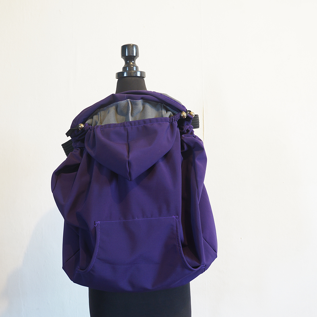 Cobertor térmico e impermeable de porteo MORADO  1