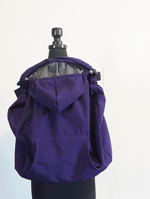 Cobertor térmico e impermeable de porteo MORADO 