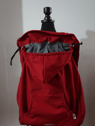 Cobertor térmico e impermeable de porteo Rojo