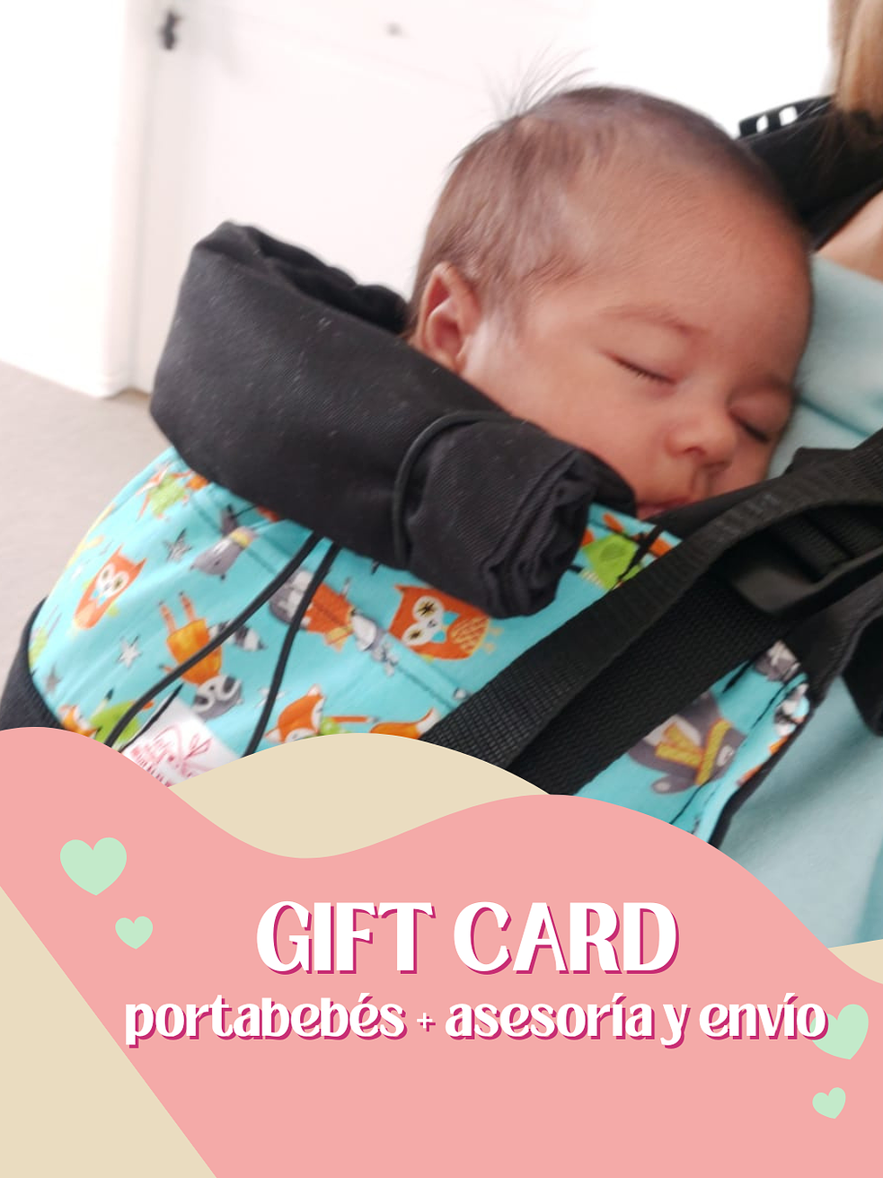  Gift Card Portabebé (con asesoría y envío) 1