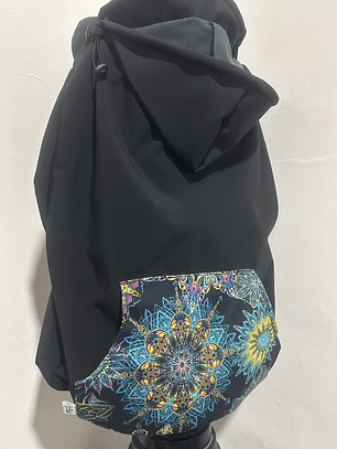 Cobertor térmico e impermeable de porteo mándala 