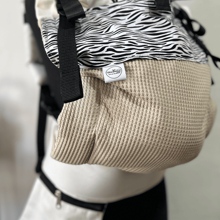 Mochila GOLDEN cebra 2