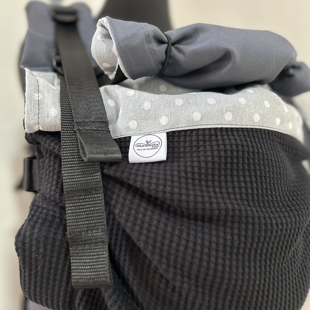 Mochila GOLDEN Black/puntos 3