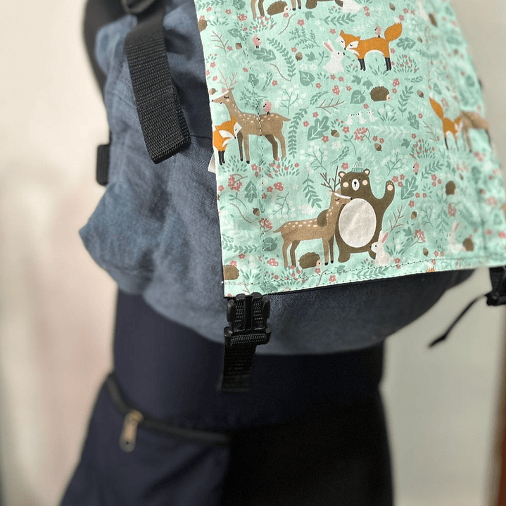 Mochila FUJI Bosque celeste 1