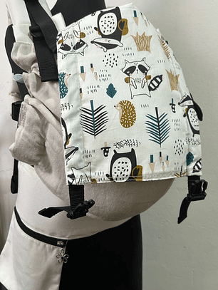 Mochila FUJI natural mapache