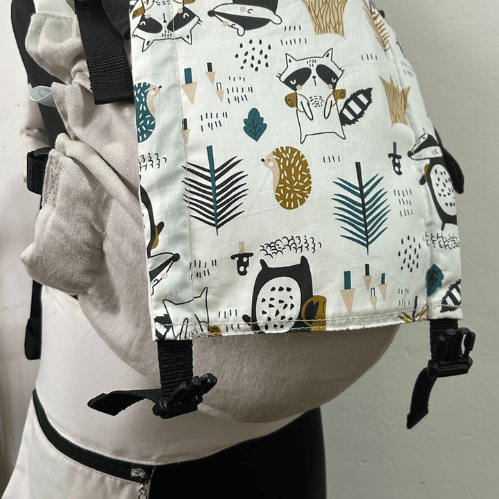 Mochila FUJI natural mapache 1