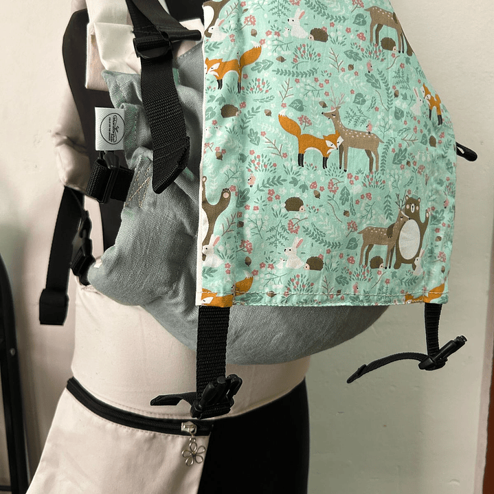 Mochila FUJI bosque menta 1