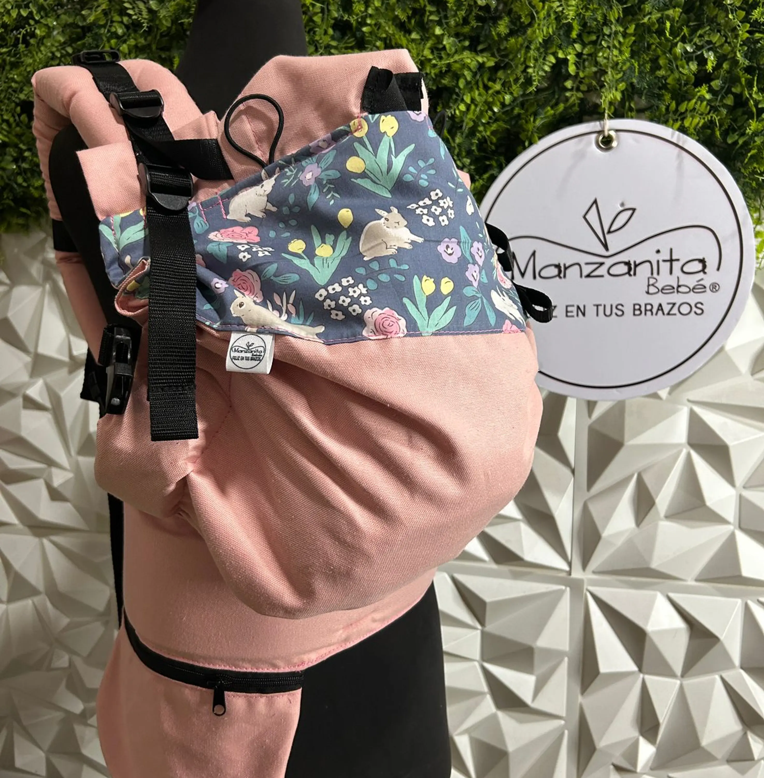 Jazz Gabardina rosa conejos 1