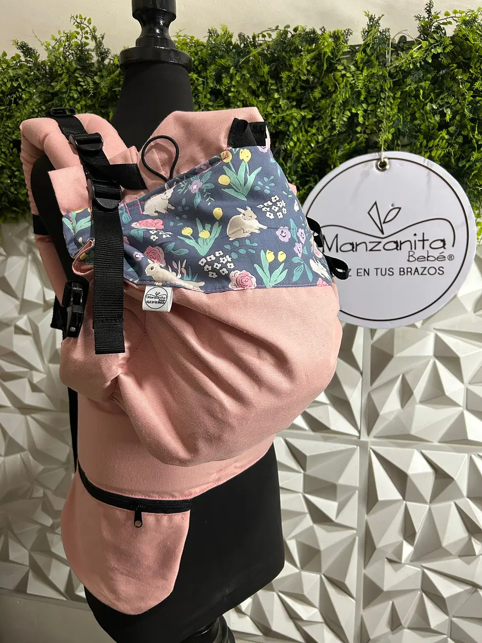 Jazz Gabardina rosa conejos 1