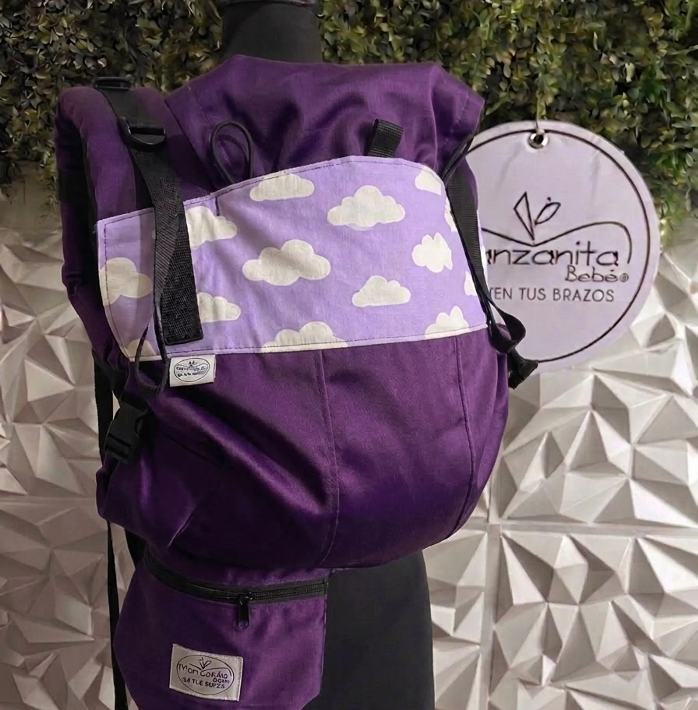 Jazz Gabardina Nubes lila 3