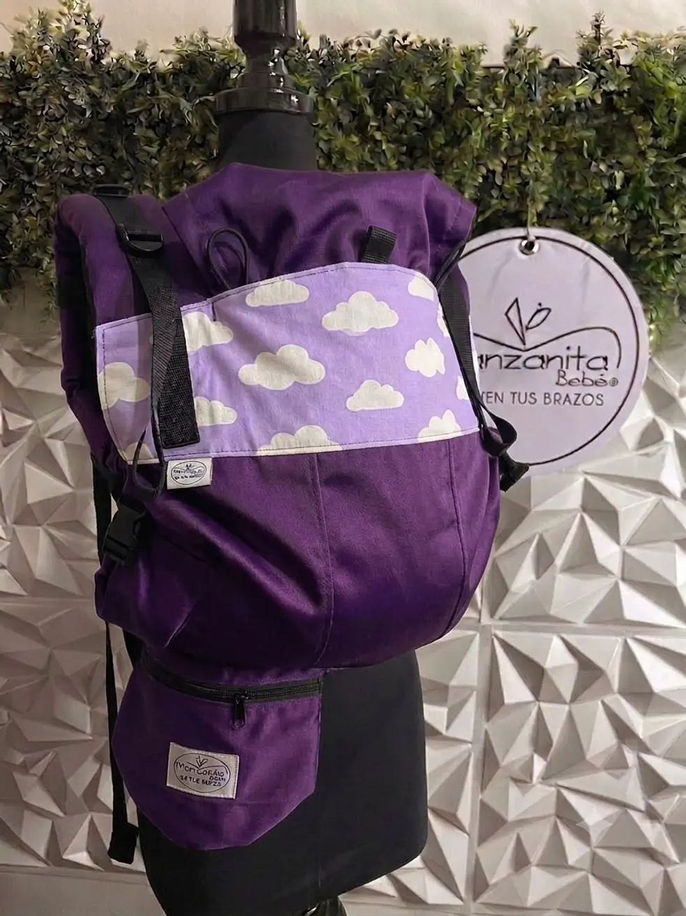 Jazz Gabardina Nubes lila 3