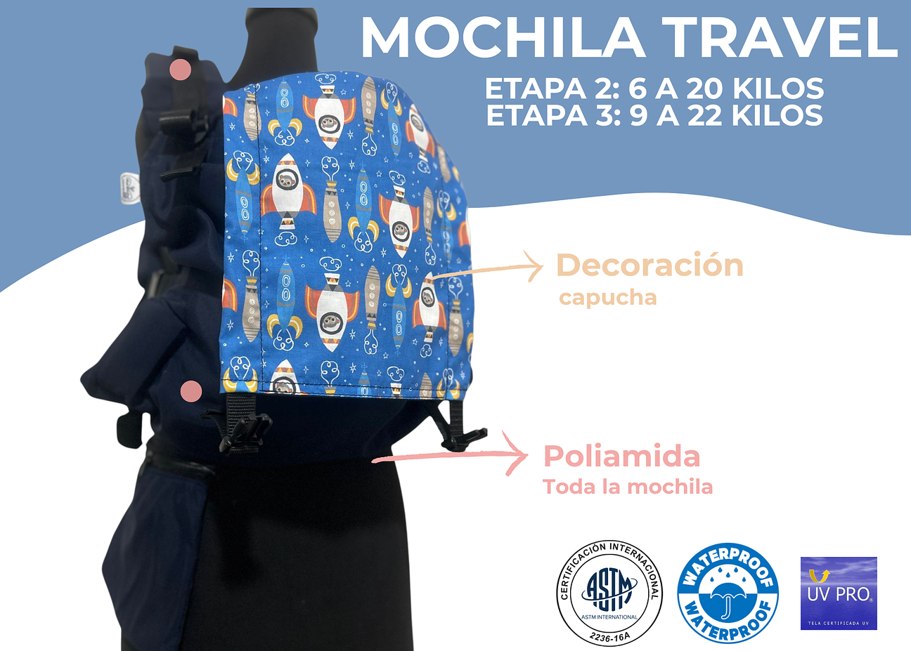 Mochila TRAVEL