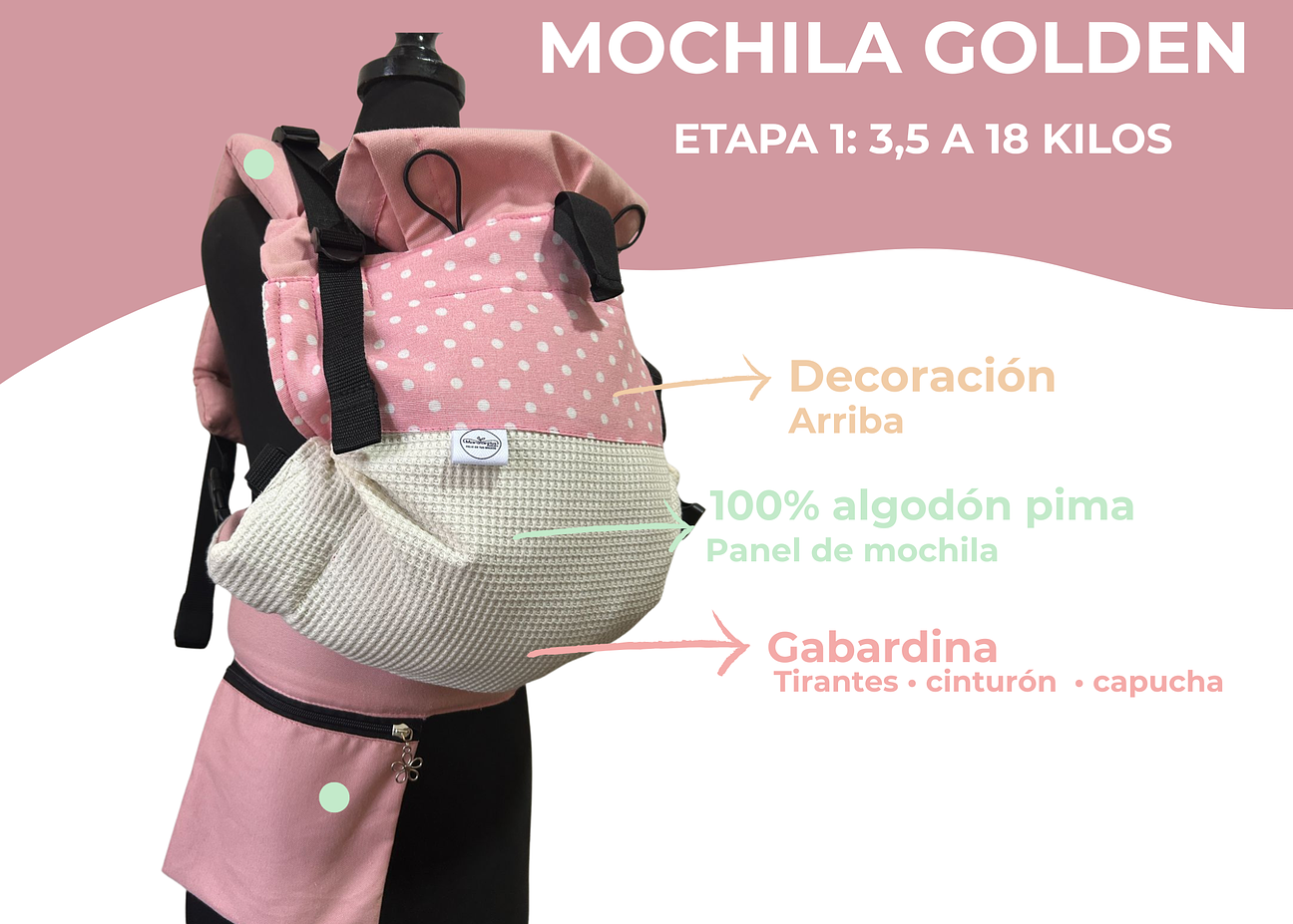 Mochila GOLDEN