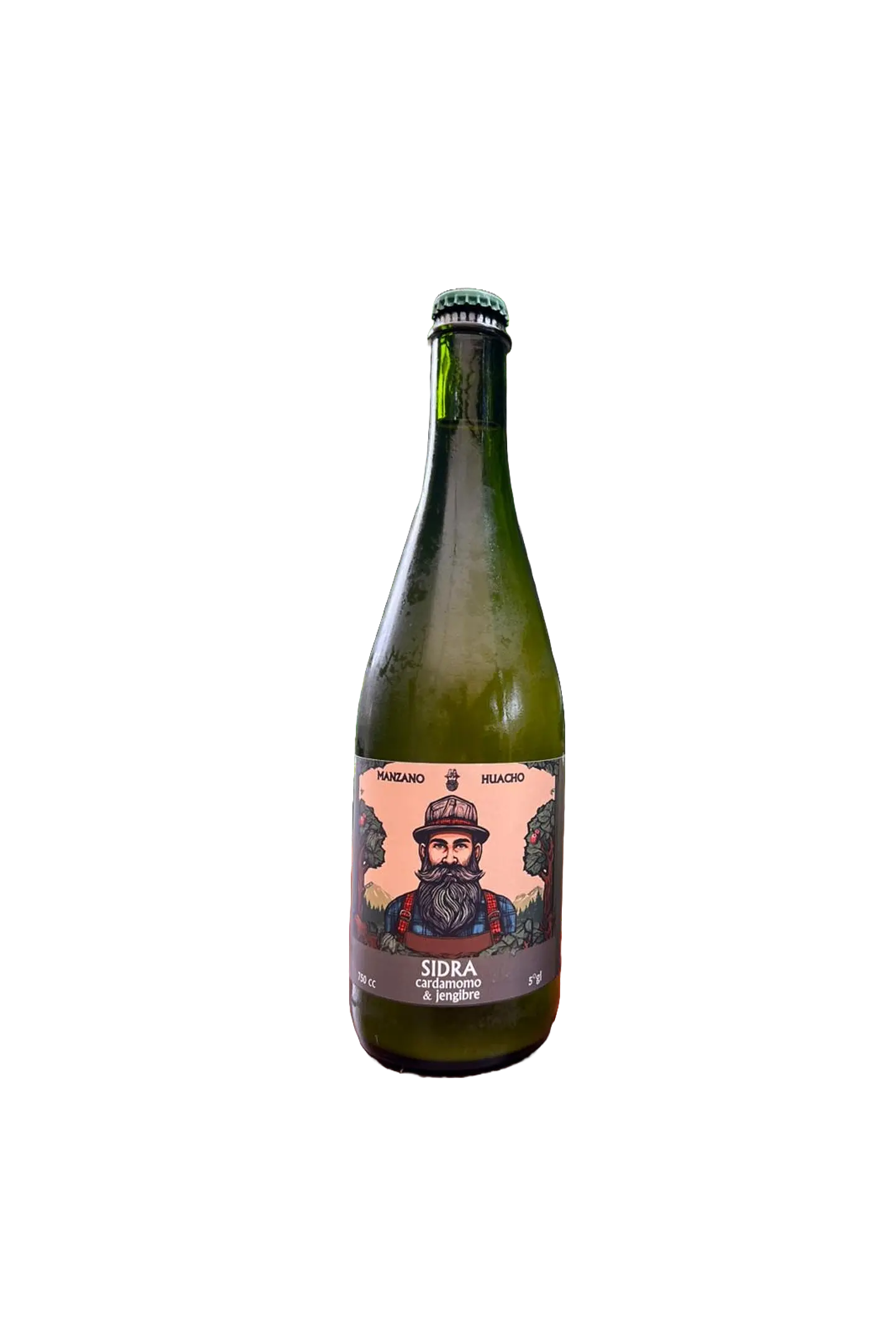 Sidra Cardamomo y jengibre 750cc 2