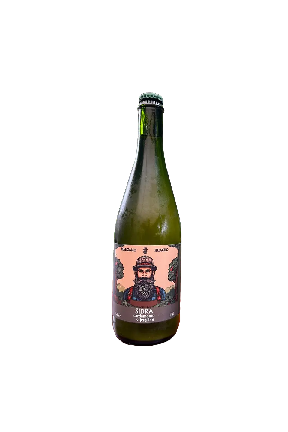 Sidra Cardamomo y jengibre 750cc 2