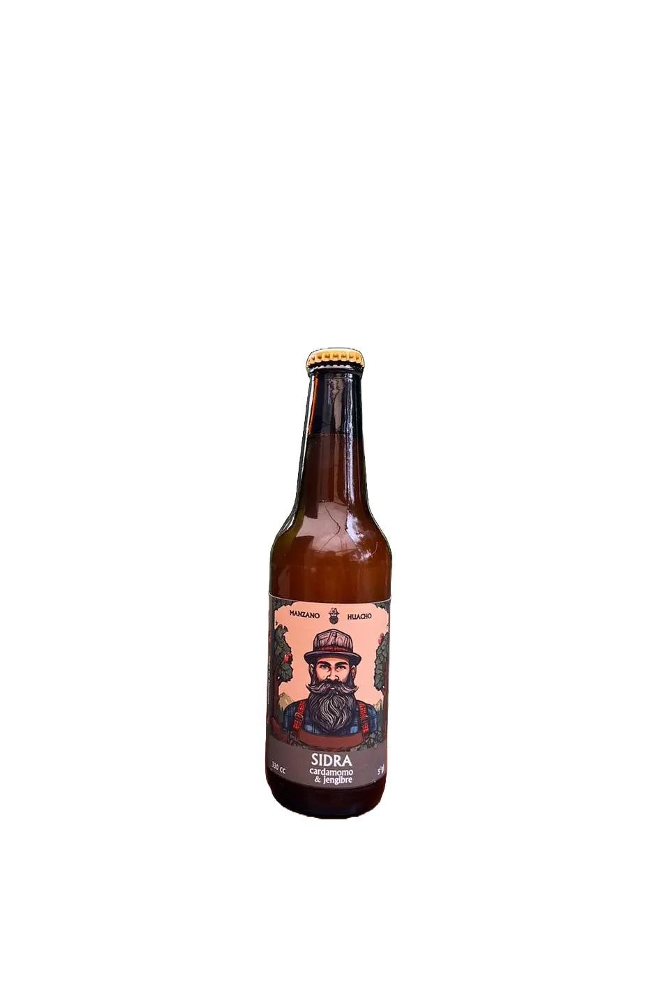 Sidra Cardamomo y jengibre 330cc 12 Unidades 2