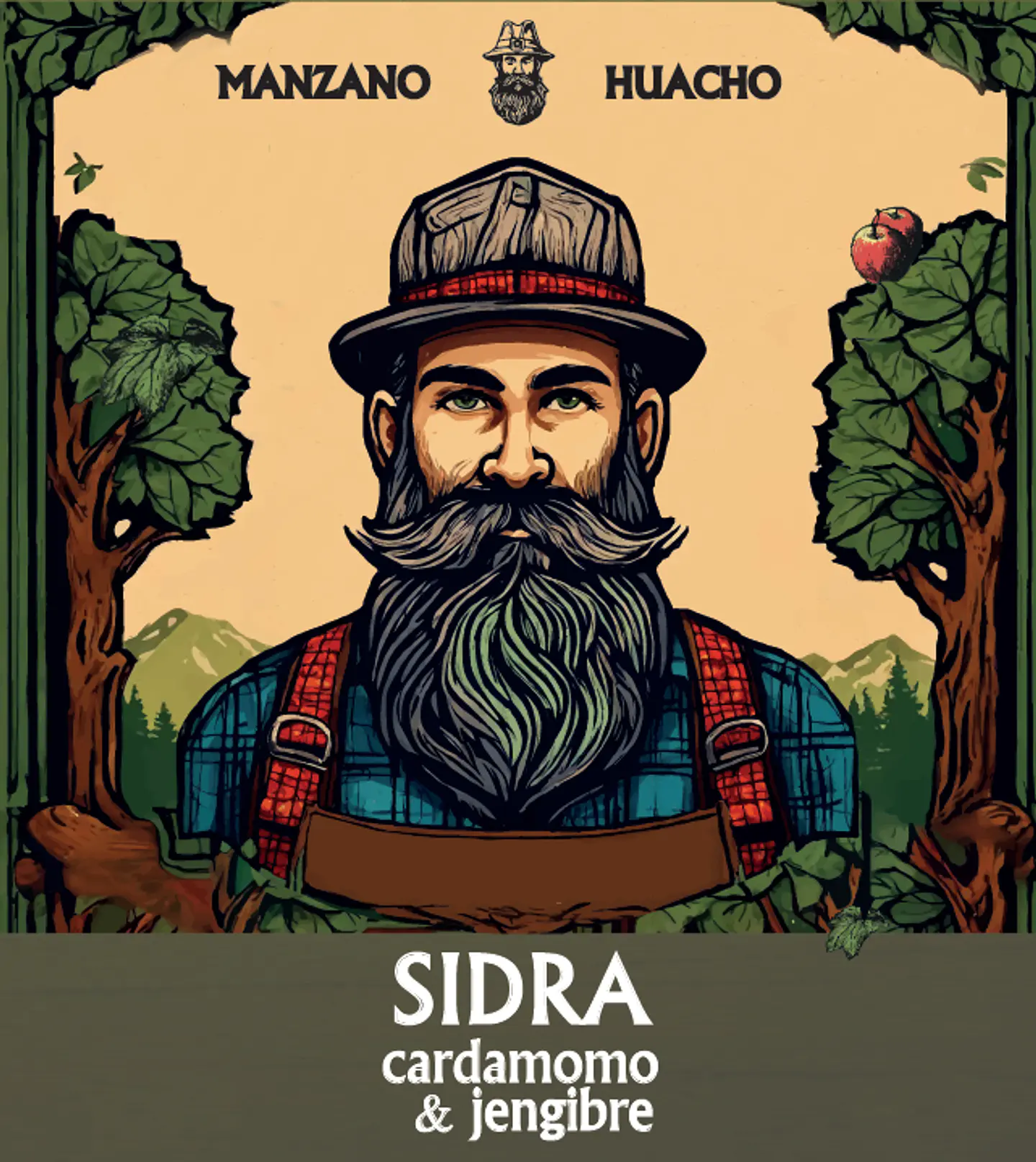 Sidra Cardamomo y jengibre 330cc 12 Unidades 4