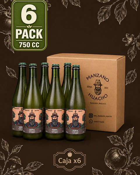 Sidra Cardamomo y jengibre 750cc