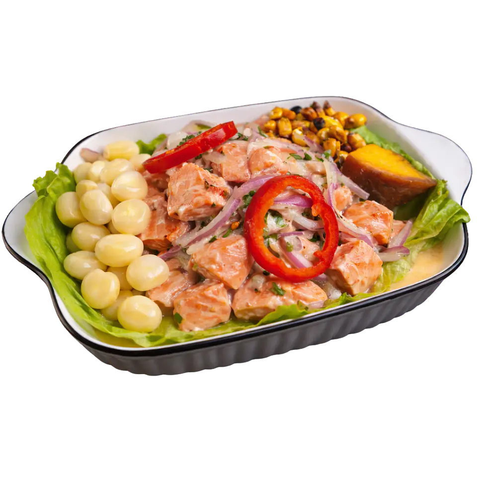 Ceviche de Salmón 1