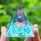 Pirâmide de Orgonite com Ametista para Meditação e Decoração - Thumbnail 9