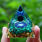 Pirâmide de Orgonite com Ametista para Meditação e Decoração - Thumbnail 10