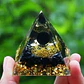 Pirâmide de Orgonite com Ametista para Meditação e Decoração - Thumbnail 11