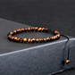 Pulseira Ajustável em Pedra Natural, Olho-de-Tigre, Lava ou Malaquite Chakra Beads Braided Bracelet Charm Jewelry - Thumbnail 3