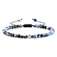 Pulseira Ajustável em Pedra Natural, Olho-de-Tigre, Lava ou Malaquite Chakra Beads Braided Bracelet Charm Jewelry - Thumbnail 13