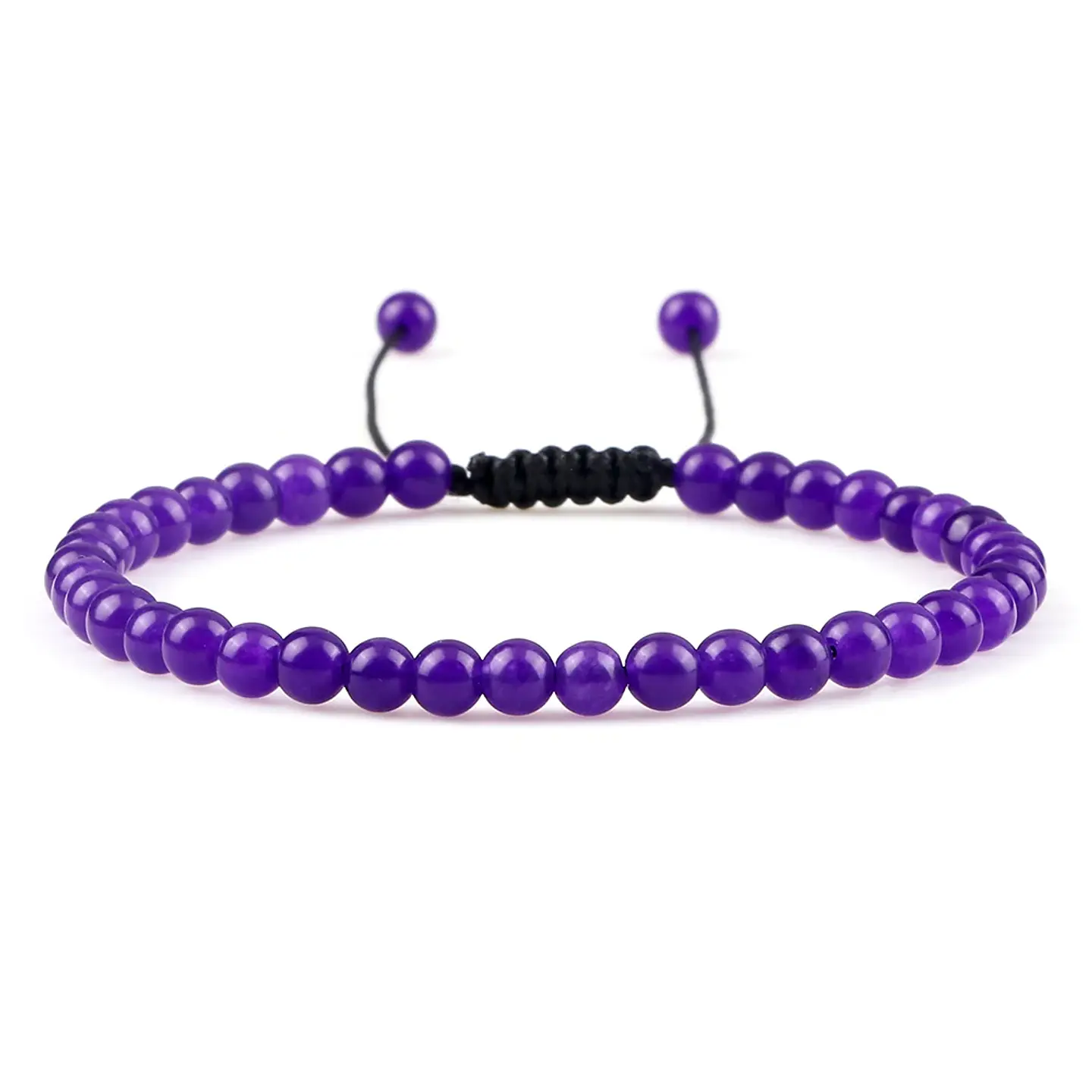 Pulseira Ajustável em Pedra Natural, Olho-de-Tigre, Lava ou Malaquite Chakra Beads Braided Bracelet Charm Jewelry 14