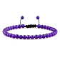 Pulseira Ajustável em Pedra Natural, Olho-de-Tigre, Lava ou Malaquite Chakra Beads Braided Bracelet Charm Jewelry - Thumbnail 14