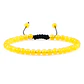 Pulseira Ajustável em Pedra Natural, Olho-de-Tigre, Lava ou Malaquite Chakra Beads Braided Bracelet Charm Jewelry - Thumbnail 17