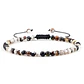 Pulseira Ajustável em Pedra Natural, Olho-de-Tigre, Lava ou Malaquite Chakra Beads Braided Bracelet Charm Jewelry - Thumbnail 18
