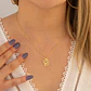Colar Cho Ku Rei Reiki de prata esterlina: pingente de energia de cura com pedra de nascimento - thumbnail 3
