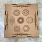 Conjunto de 7 Pedras de Cura dos Chakras: Cristais de Meditação Reiki com caixa de madeira, Cristais para Mestres Curadores - Thumbnail 4