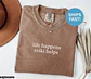 Camiseta Comfort Colors Reiki, Camiseta Life Happens Reiki Helps, Camiseta Espiritual, Camiseta de Cura, Presente para Mestre de Reiki, Camiseta - Thumbnail 1