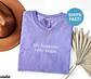 Camiseta Comfort Colors Reiki, Camiseta Life Happens Reiki Helps, Camiseta Espiritual, Camiseta de Cura, Presente para Mestre de Reiki, Camiseta - Thumbnail 6