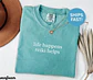 Camiseta Comfort Colors Reiki, Camiseta Life Happens Reiki Helps, Camiseta Espiritual, Camiseta de Cura, Presente para Mestre de Reiki, Camiseta - Thumbnail 8