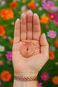Anel de energia artesanal em cobre – Espiral Triskelion Cubit, Cura Reiki - Thumbnail 2