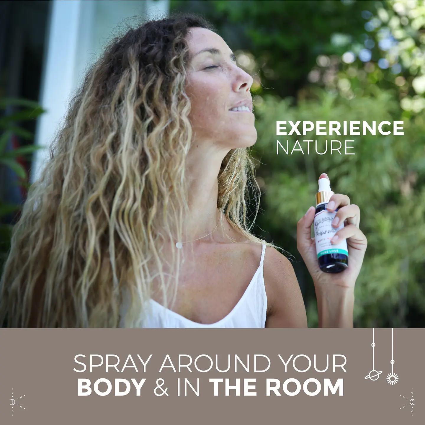 Spray de Aromaterapia com Cristal Áurico para Cura Energética do Amor 7
