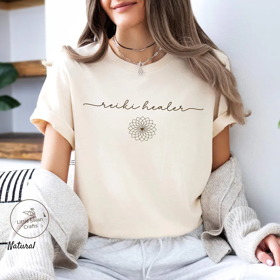 Camiseta de Curador de Reiki, Camiseta de Mestre de Reiki, Camiseta Unissex 2