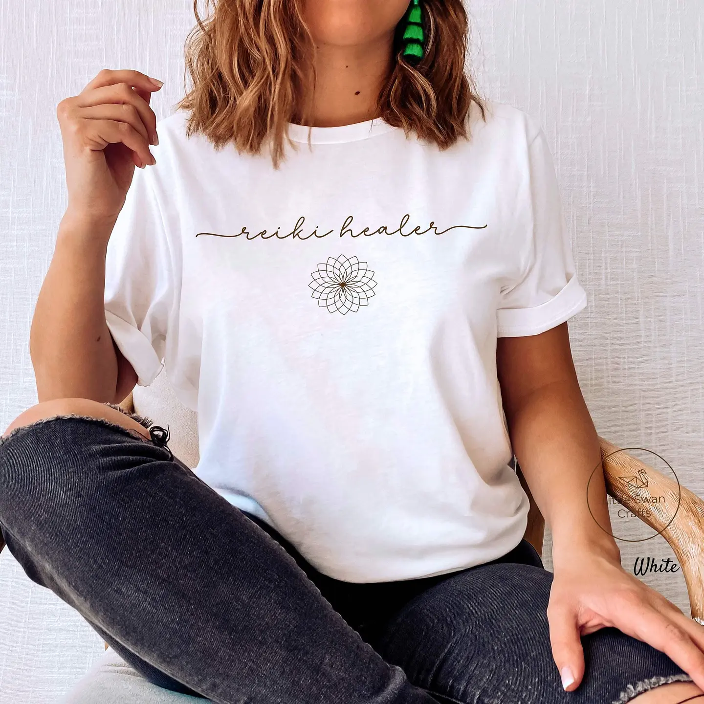 Camiseta de Curador de Reiki, Camiseta de Mestre de Reiki, Camiseta Unissex 3
