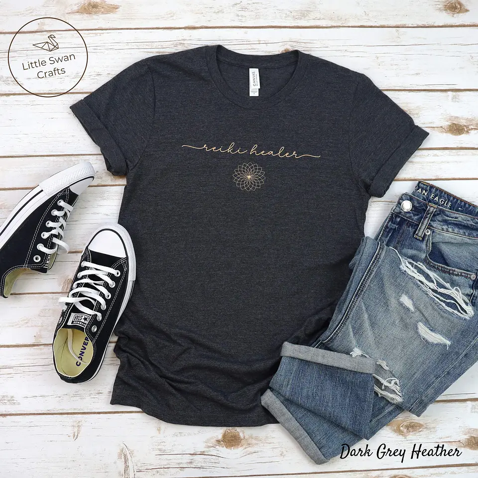 Camiseta de Curador de Reiki, Camiseta de Mestre de Reiki, Camiseta Unissex 6