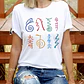 Camiseta Reiki, Camiseta com Símbolos Reiki, Camiseta Unissex - Thumbnail 2