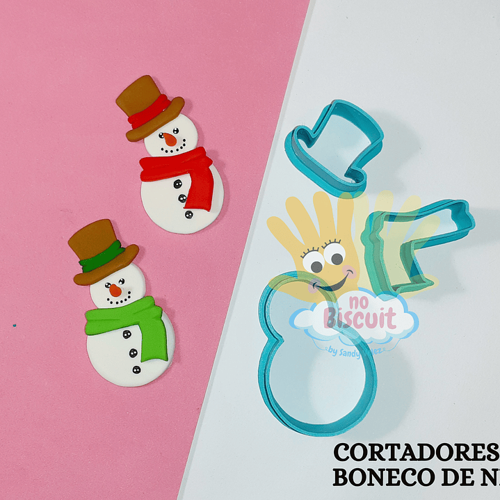 Cortador Boneco de Neve 1