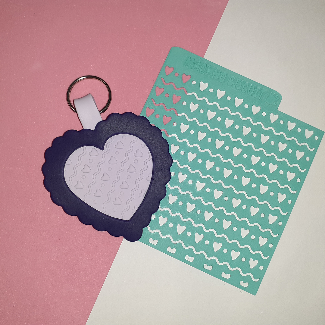 Textura Corações, Bolinhas e Ondinhas 1