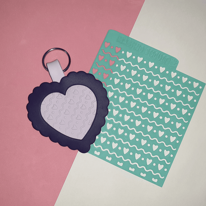 Textura Corações, Bolinhas e Ondinhas 1