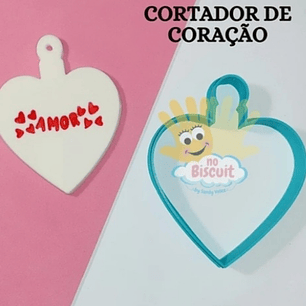 Cortador Coração p/ pendurar